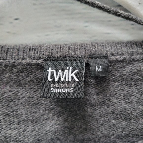 Roots zip up sweater with elbow patches - Picture 8 of 15